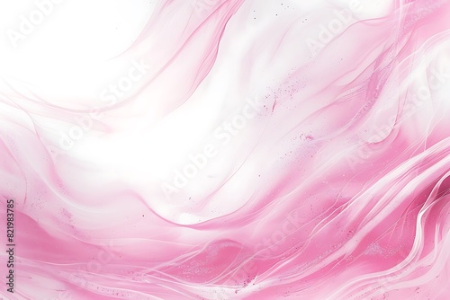 Pink marble texture background. Abstract pattern of marble liquid ink art. 