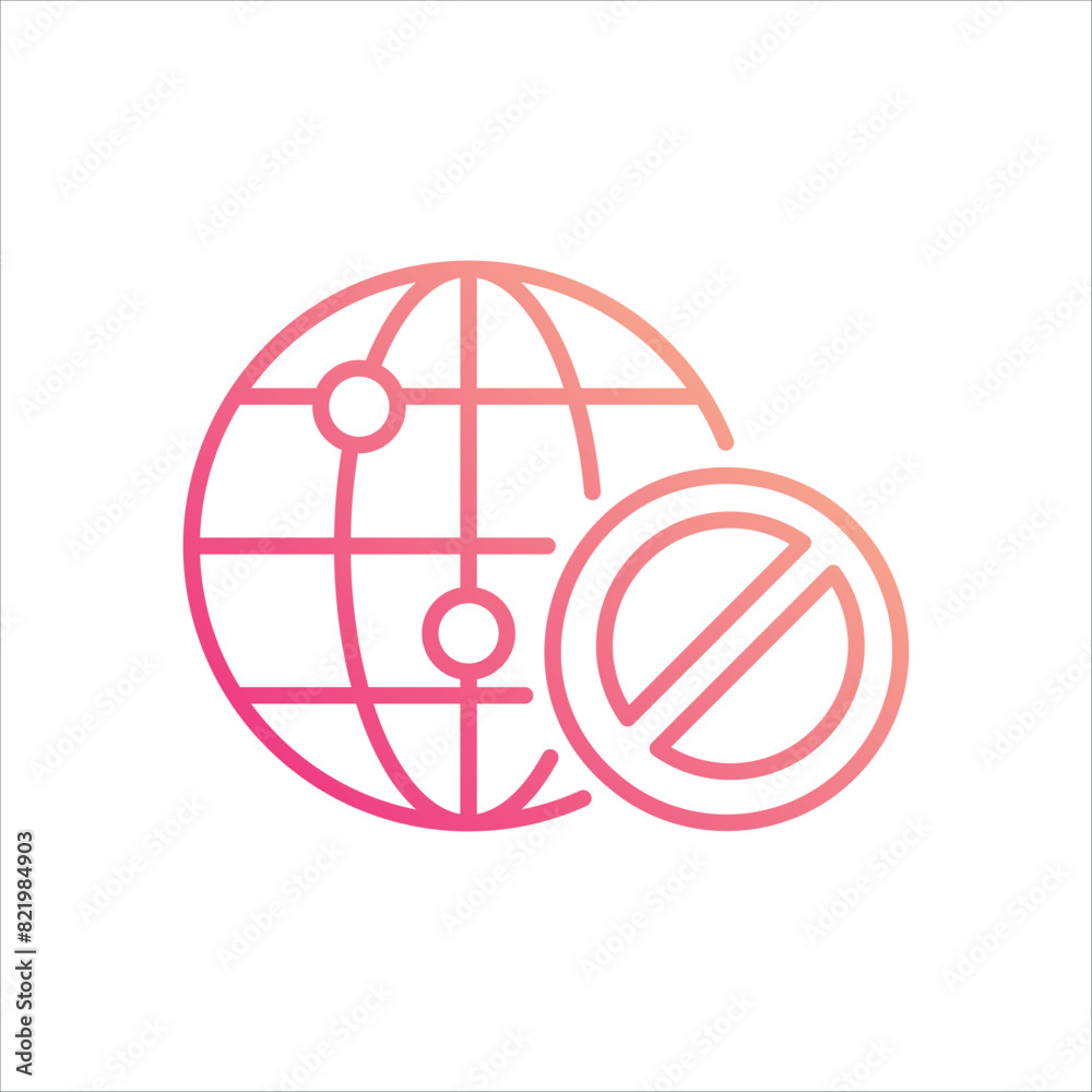 Disconnect Icon editable stock vector icon Disconnect Icon editable stock vector icon