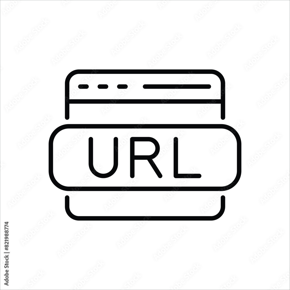 Url Icon editable stock vector icon Url Icon editable stock vector icon