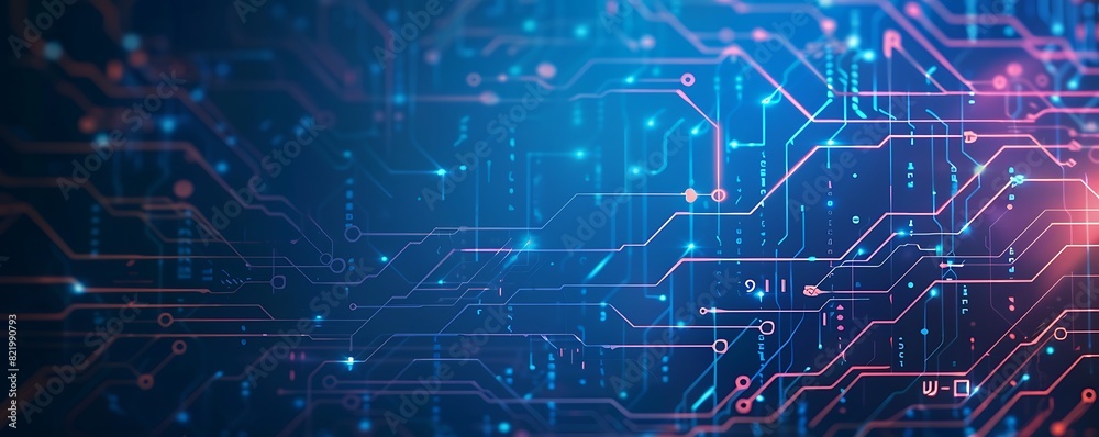 Abstract high technology lines connect of future on dark blue background
Abstract high technology lines connect of future on dark blue background