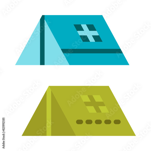 Refuge  Vector Flat Icon Design