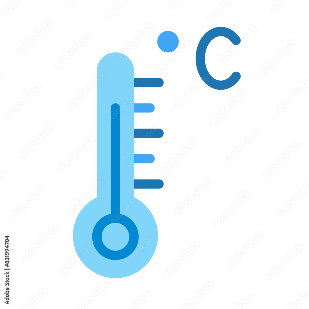 Thermometer Vector Flat Icon Thermometer Vector Flat Icon