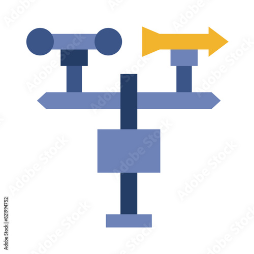 Weather Station Vector Flat Icon