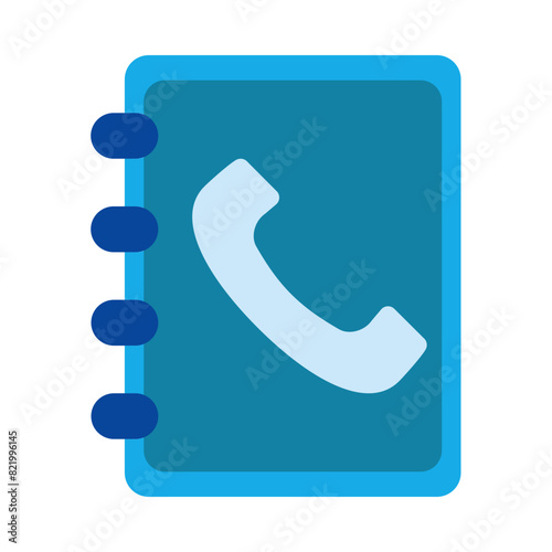 Phonebook Vector Flat Icon