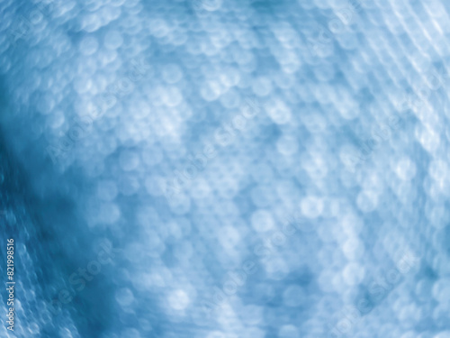 blue bokeh blur background