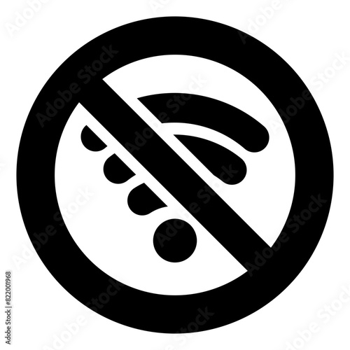 Disconnected Icon in Solid Style