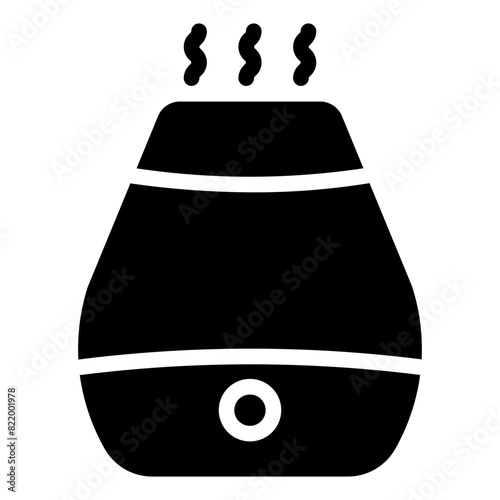 Humidifier Icon in Solid Style