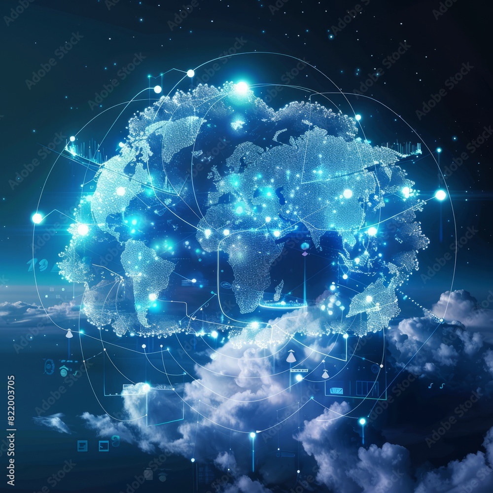 Big Data Sharing Online Global Communication Big Data Sharing Online Global Communication