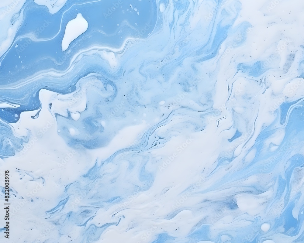 Obraz premium White and blue marble background