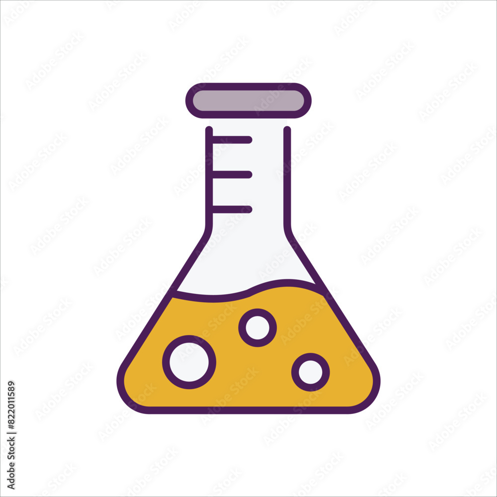 Flask Icon editable stock vector icon Flask Icon editable stock vector icon