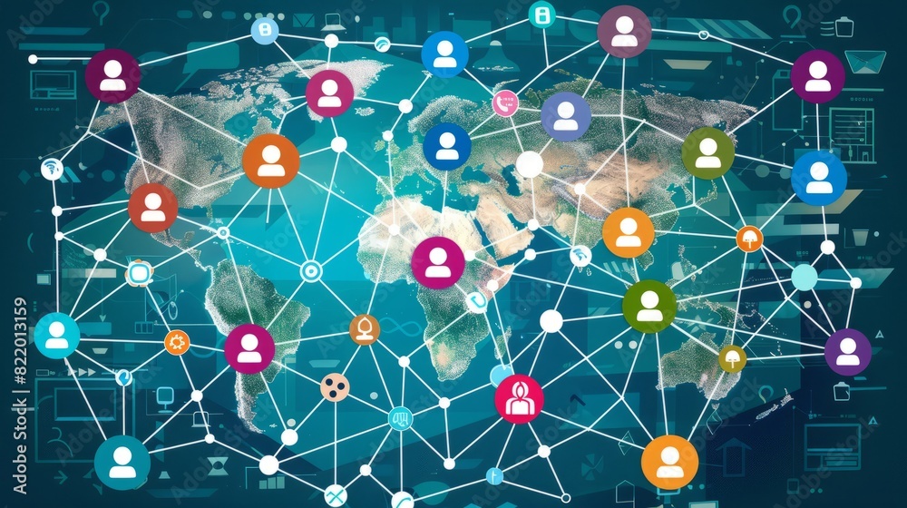 Big Data Sharing Online Global Communication Big Data Sharing Online Global Communication