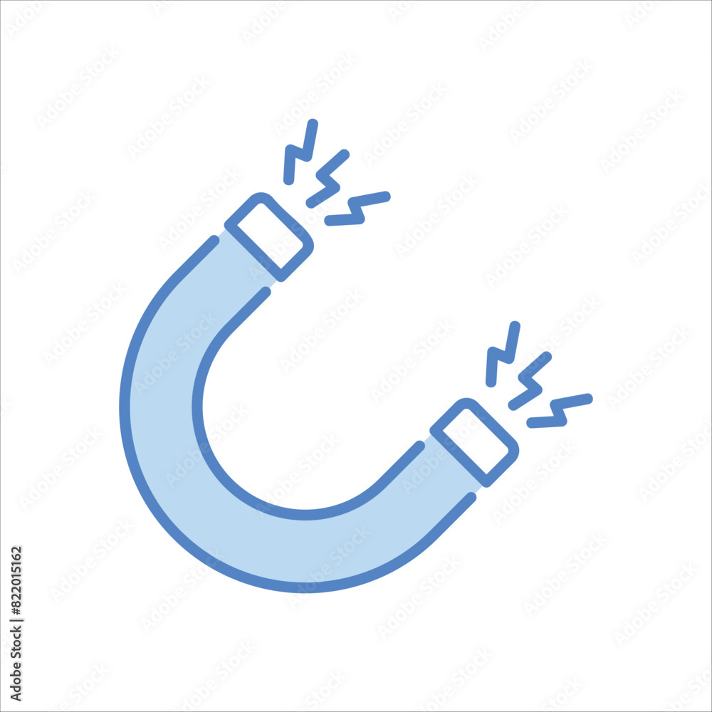 Magnet Icon editable stock vector icon Magnet Icon editable stock vector icon