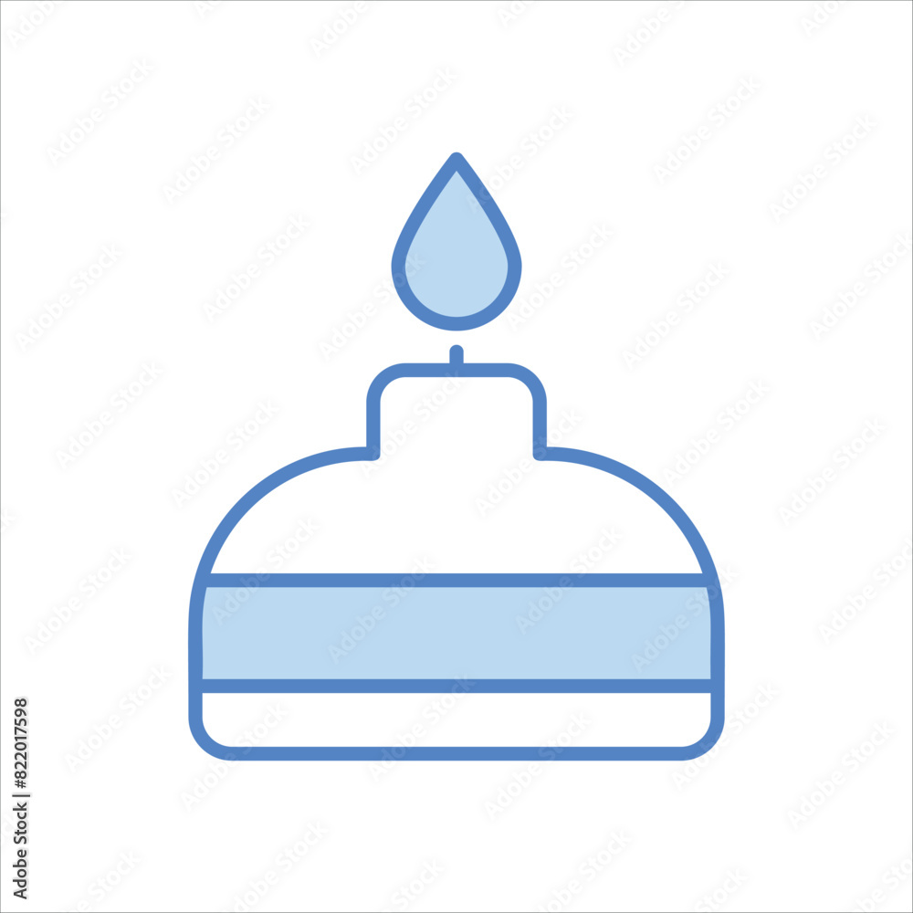Bunsen Burner Icon editable stock vector icon Bunsen Burner Icon editable stock vector icon
