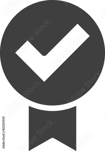 Good icon vector. Business success sign. Best quality symbol of correct, verified, certificate, approval, accepted, confirm, check mark.