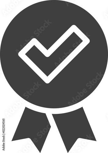 Good icon vector. Business success sign. Best quality symbol of correct, verified, certificate, approval, accepted, confirm, check mark.