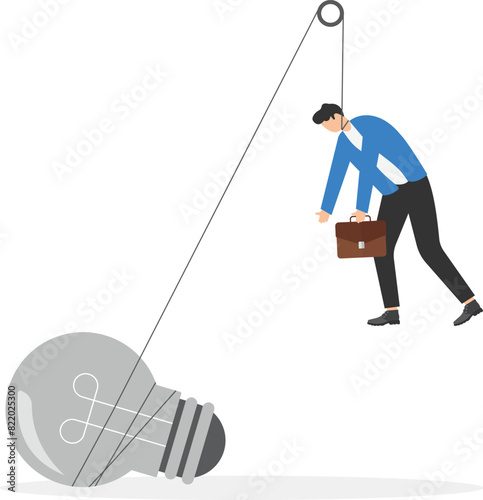 Bad ideas cause problems and failure, stupid mistakes or poor ideas, disappointment from rejection,Bad idea burden.

