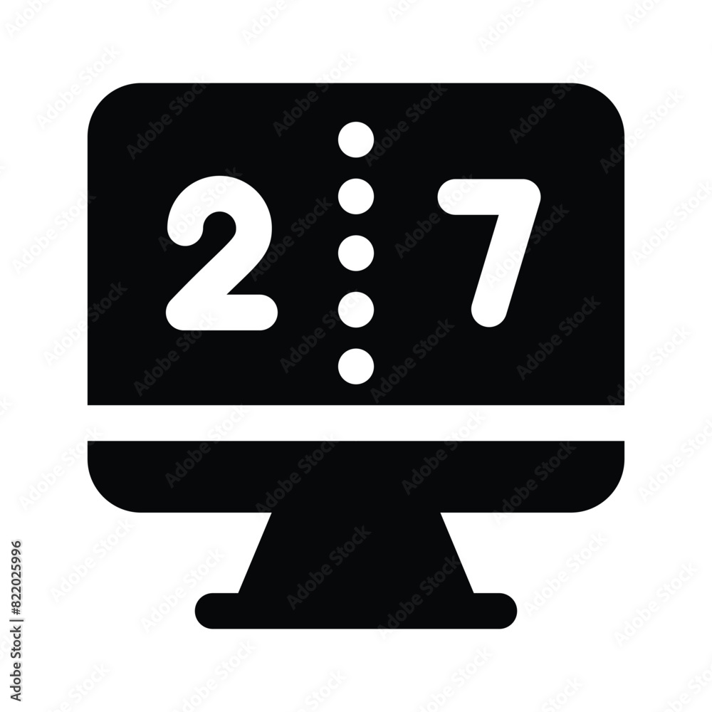 Get this amazing scoreboard icon design, ready to use vector Get this amazing scoreboard icon design, ready to use vector