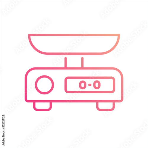 Scale Icon editable stock vector icon