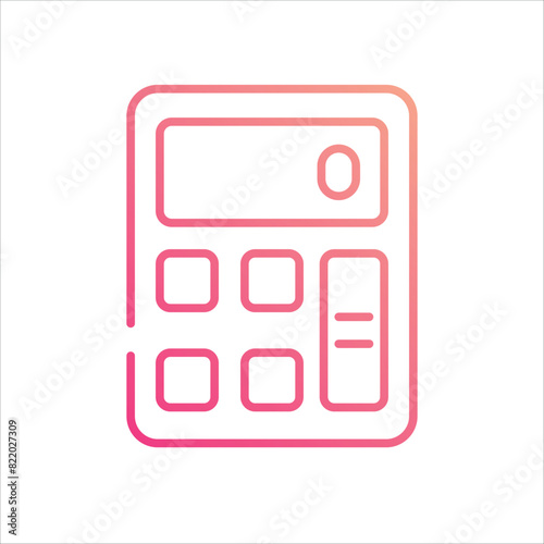 Calculator  Icon editable stock vector icon