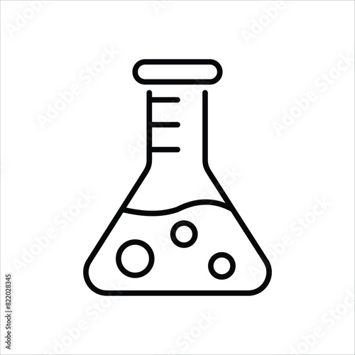 Flask  Icon editable stock vector icon