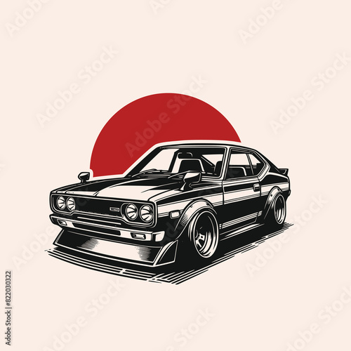 japan classic car modification