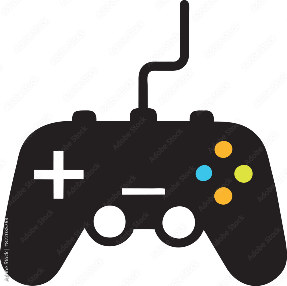 control video games, icon control video games, icon