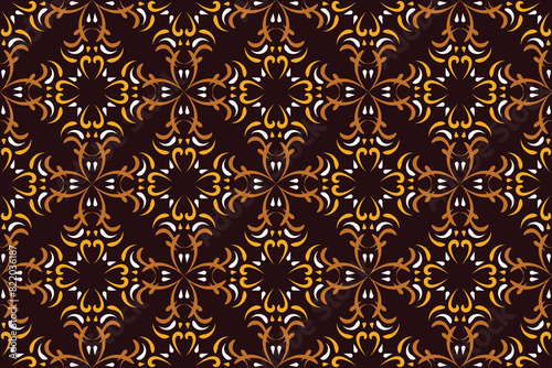 Wallpaper Mural oriental pattern. vintage background with Arabic ornaments. Pattern, background or wallpaper for your design. Textile ornament. Vector illustration. Torontodigital.ca