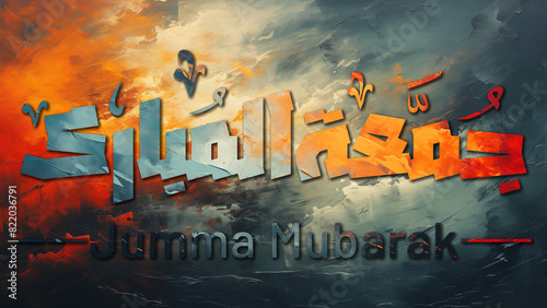 Jummah Mubarak calligraphy translation blessed friday,Jumma Mubarak Calligraphy For Social Media Posts Design, Calligraphy, Islamic photo