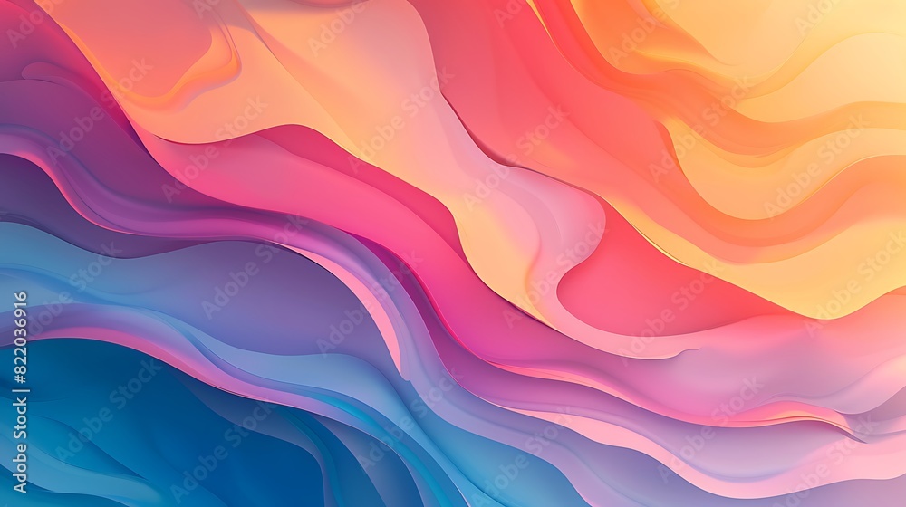 Tranquil Triadic Tech Minimalism - Top View Soft Gradient Background Tranquil Triadic Tech Minimalism - Top View Soft Gradient Background