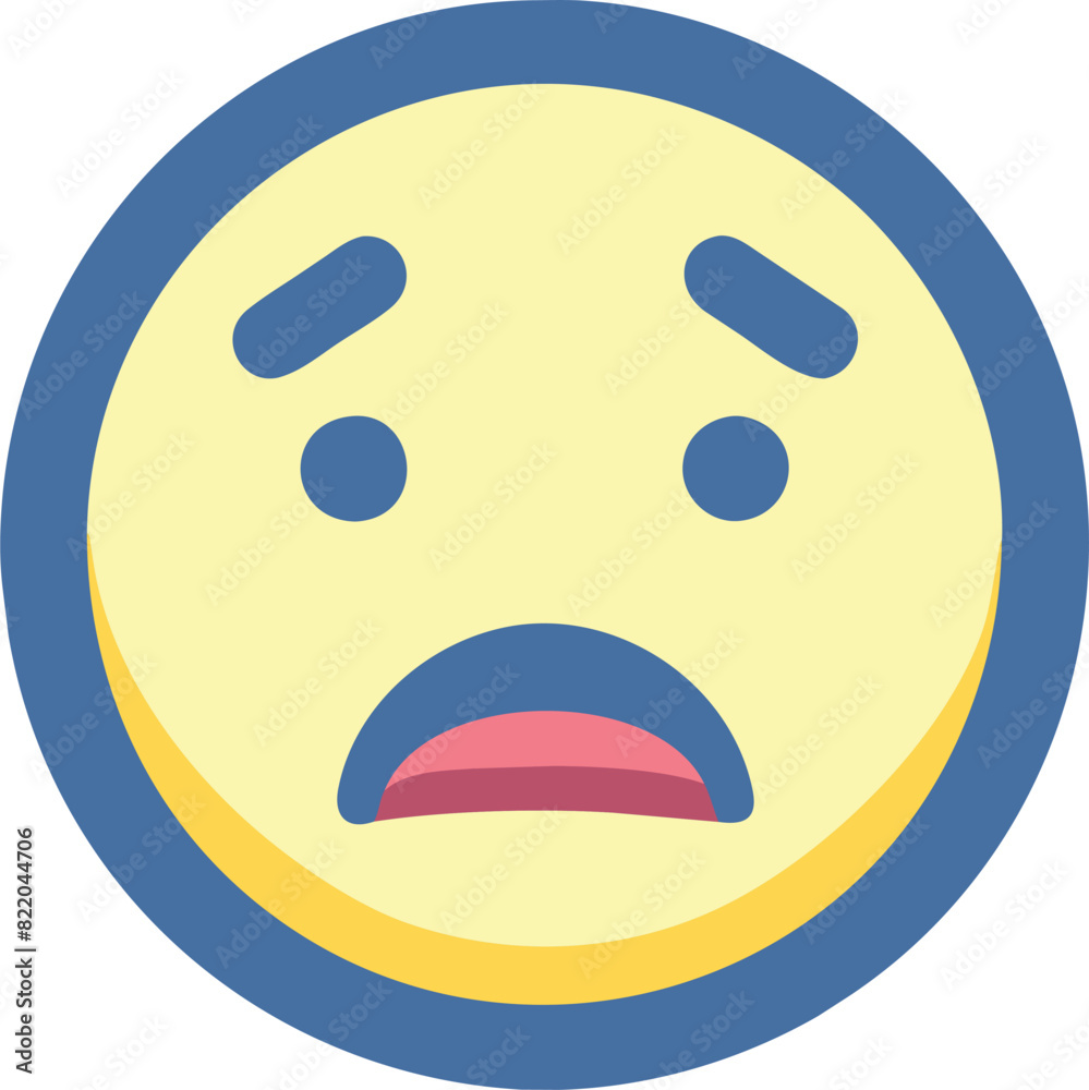 Fototapeta premium cry emoji, icon