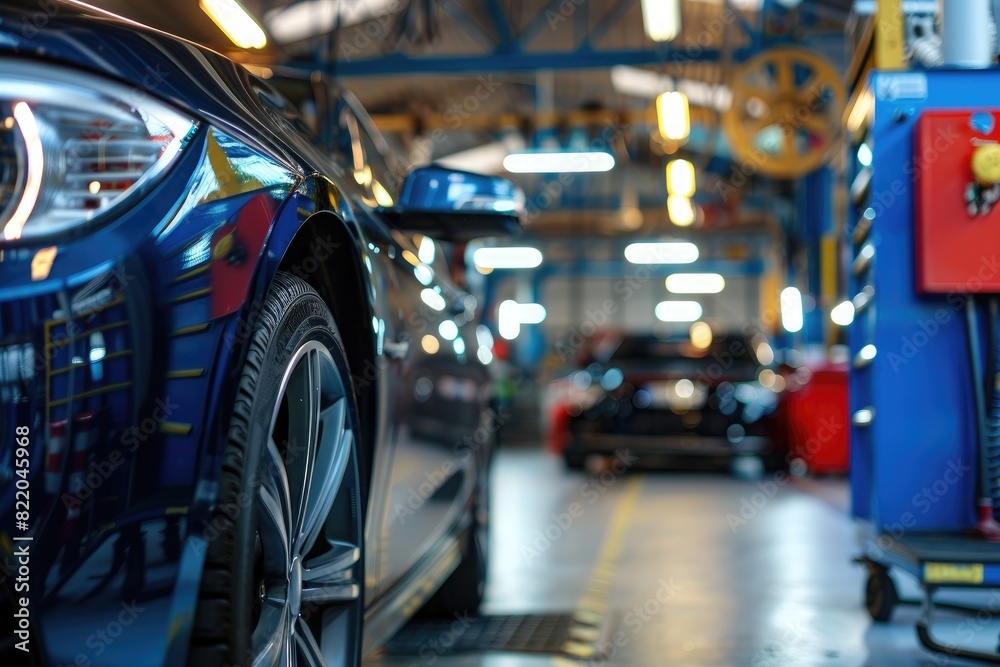 car maintenance service in car repair station