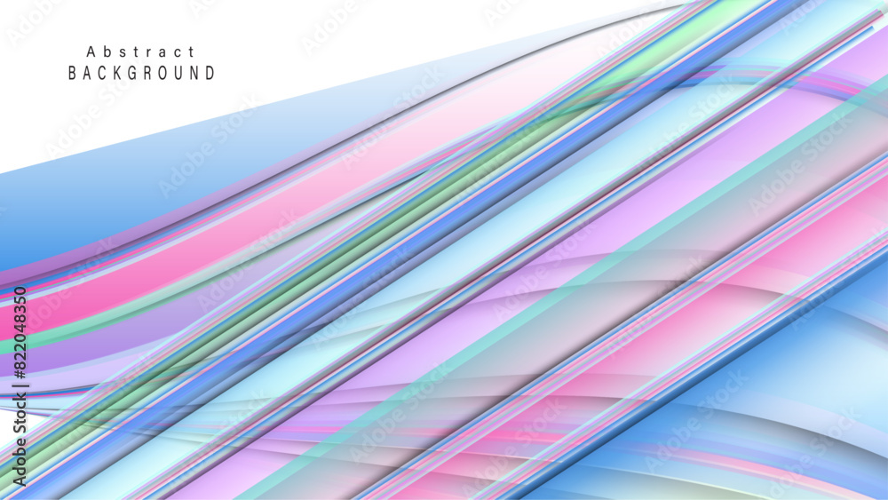Geometric pastel pattern in asbtract design