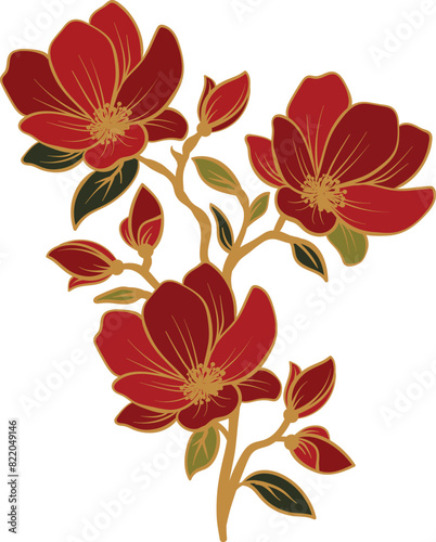 illustration of a flower 