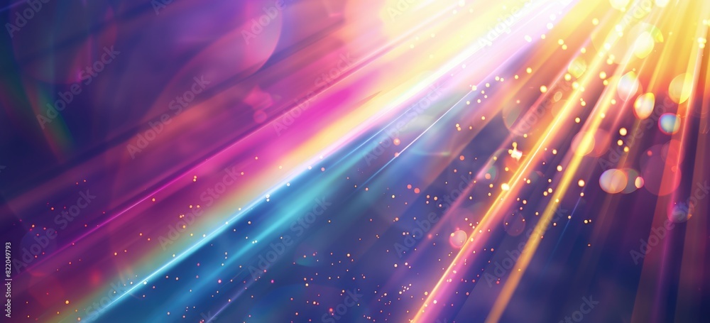Colorful rainbow light rays background. Colorful rainbow light rays background.