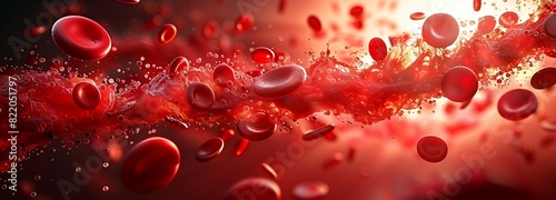 Blood cell red 3d background vein flow platelet wave cancer medicine artery abstract. Red cell hemoglobin blood donate anemia isolated plasma leukemia donor vascular system anatomy hemophilia vessels