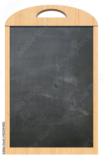 lavagna con cornice in legno con fondo trasparente i solato