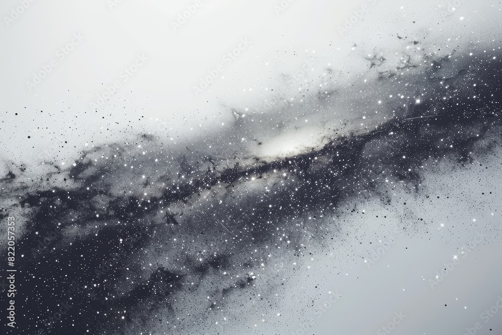 Realistic photograph of a complete Dark matter,solid stark white background, focused lighting Realistic photograph of a complete Dark matter,solid stark white background, focused lighting