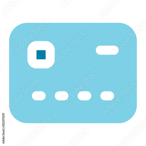 credit card icon for illustration