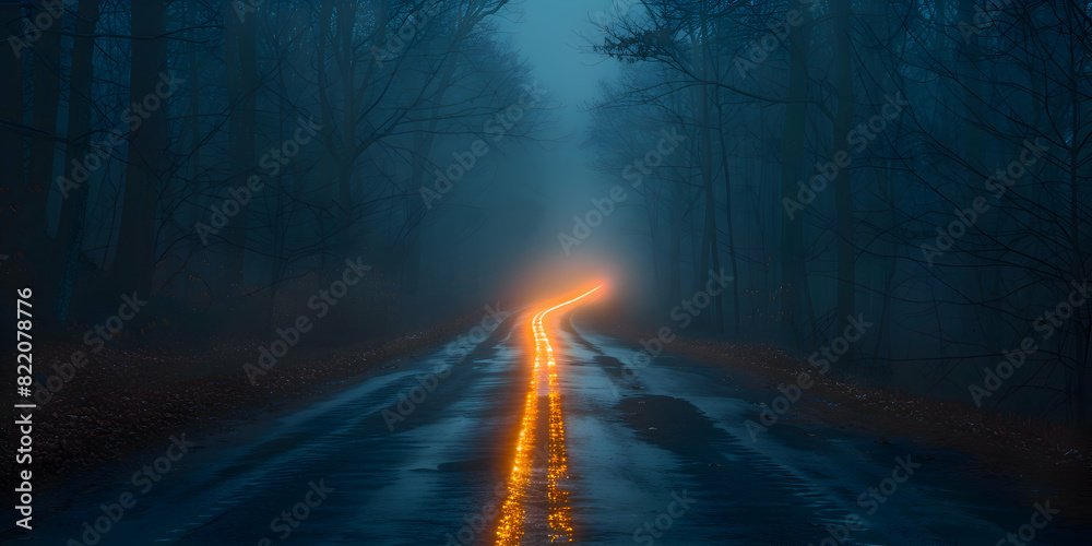 A spooky Halloween night with a haunted hayride passing through a ghostly forest, illuminated by moonlight and fog. A spooky Halloween night with a haunted hayride passing through a ghostly forest, illuminated by moonlight and fog.