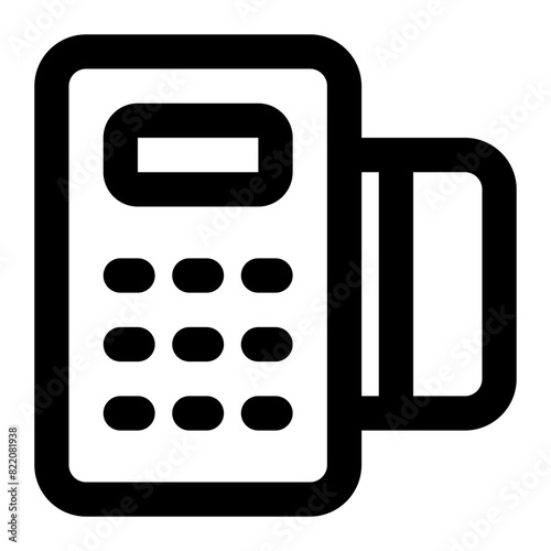pos terminal icon for illustration