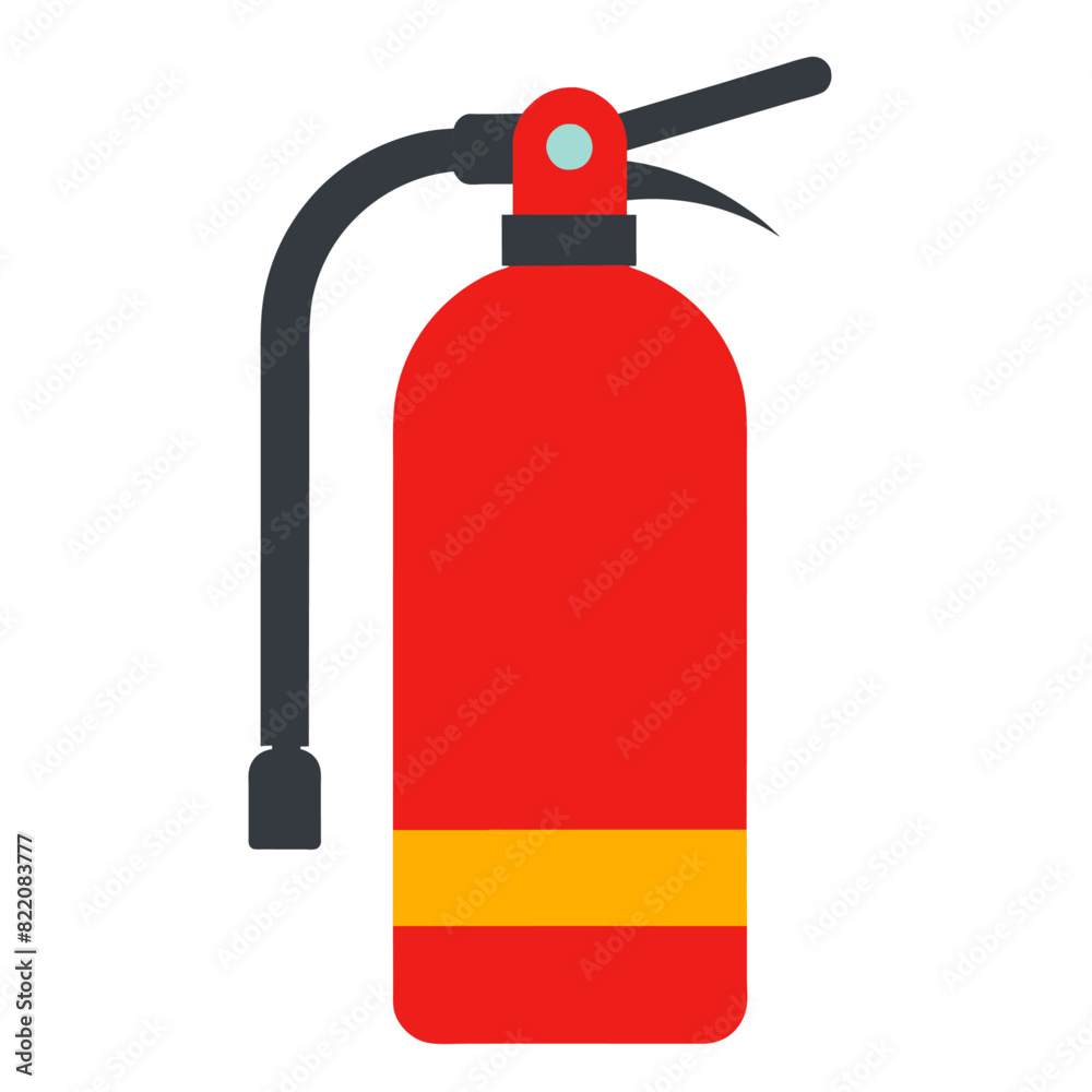 Obraz premium fire extinguisher isolated on transparent