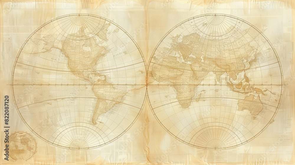 A detailed map projection displaying the grid of latitude and longitude lines, showcasing the precision and accuracy of geographic coordinates. A detailed map projection displaying the grid of latitude and longitude lines, showcasing the precision and accuracy of geographic coordinates.