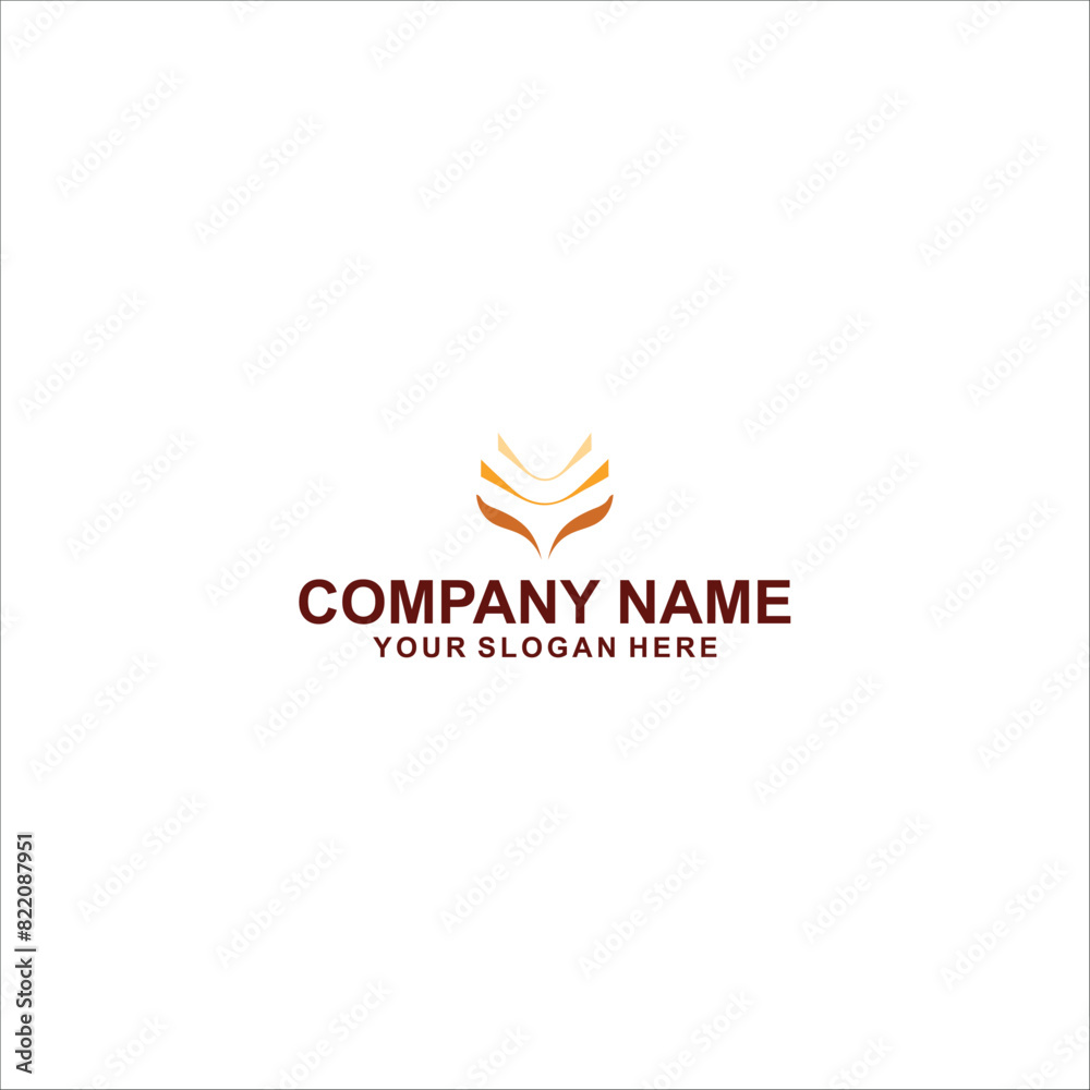 Floral botanical logo vector illustration Floral botanical logo vector illustration
