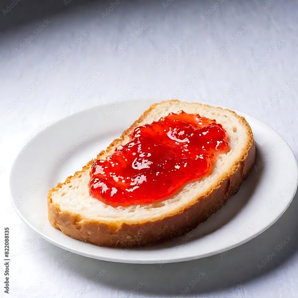 toast with jam toast with jam