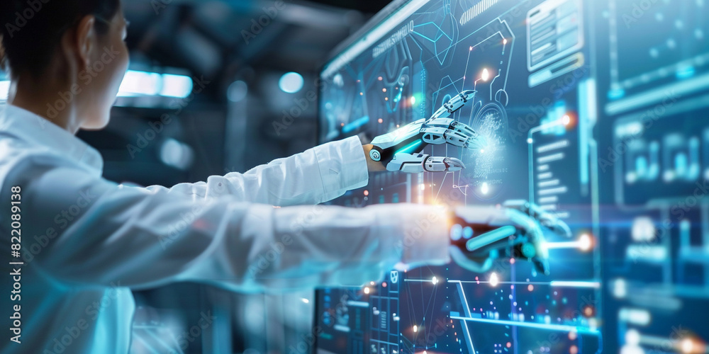 Future and innovation concept with technology background Future and innovation concept with technology background
