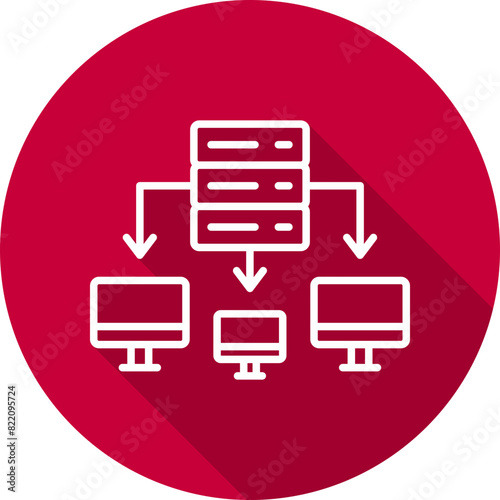 Cluster Computing Icon