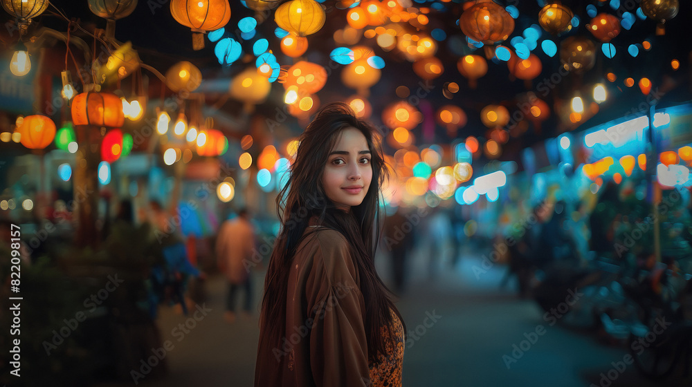 gorgeous Indian girl standing gorgeous Indian girl standing