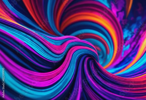 Grainy abstract background with waves and spirals