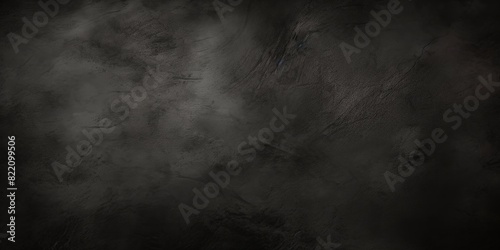 Dark Black grunge background texture, black grungy background, dark grey wall background, black grained texture,banner photo