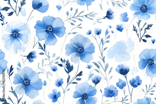 Floral pattern seamless repeat pattern